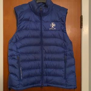Ralph Lauren royal blue vest size large